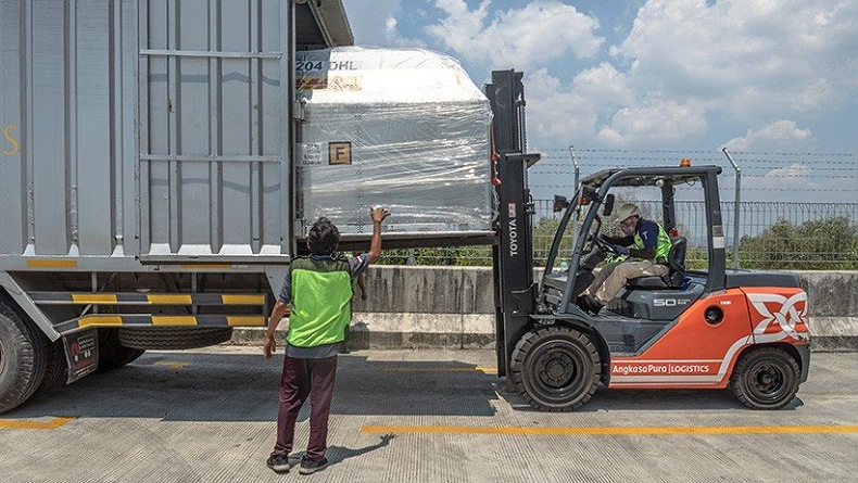 2,6 Juta Dosis Vaksin Pfizer Bantuan Amerika Serikat Tiba di Indonesia