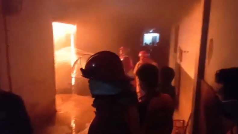 Kebakaran di Pematangsiantar, Gudang Penyimpanan Obat Ludes Dilalap Api