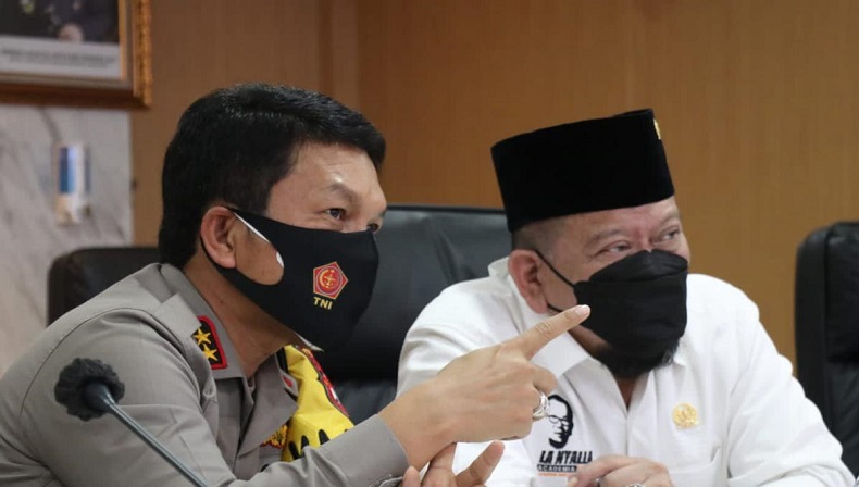 Polda Jatim akan Asuh 7.044 Anak Yatim Piatu Korban Covid-19, La Nyalla Sampaikan Apresiasi