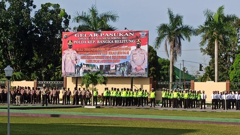 Operasi Patuh Menumbing 2021 di Babel, Sasaran Lalu Lintas dan Prokes
