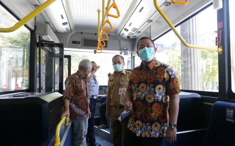 Bus Listrik Diuji Coba di Jalan Menanjak, Wali Kota Semarang: Aman dan Nyaman