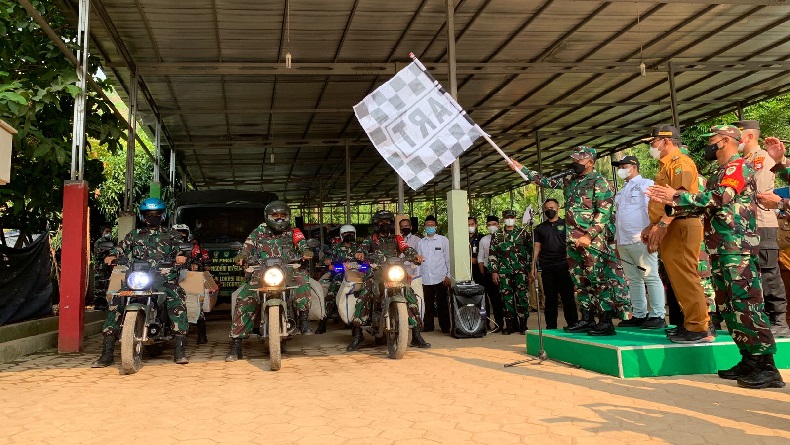 Pangdam Siliwangi Luncurkan Vaksinasi Wilayah Terisolasi di Cilegon