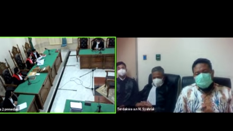 Terbukti Bersalah, Wali Kota Tanjungbalai M Syahrial Divonis 2 Tahun Penjara