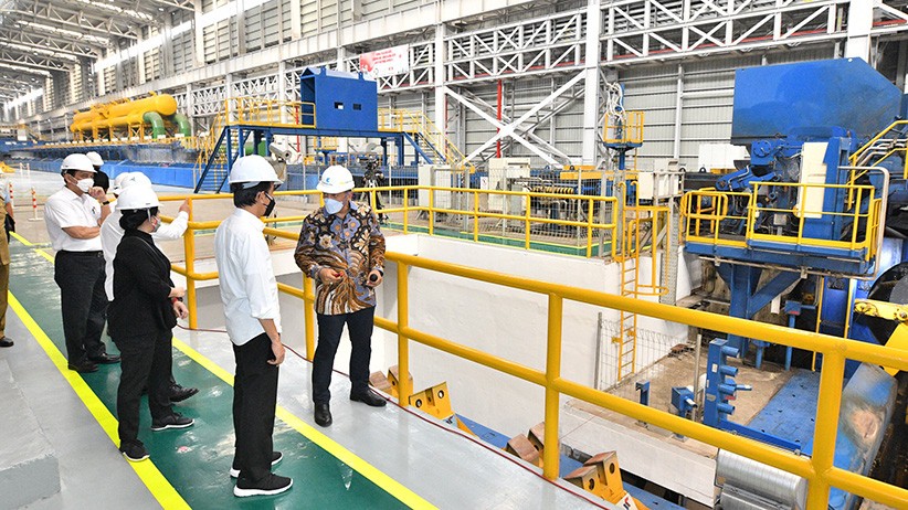 Presiden Jokowi Resmikan Pabrik Baja Pertama yang Hasilkan Kualitas Premium - Bagian 4