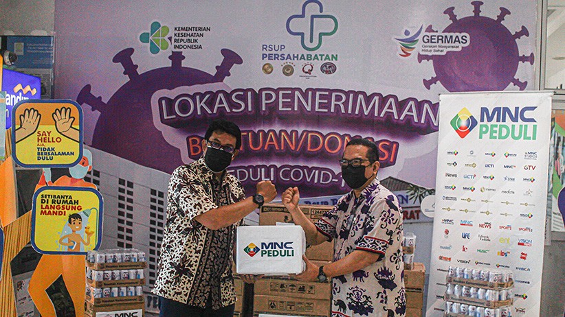 MNC Peduli Salurkan Bantuan kepada Tenaga Kesehatan RSUP Persahabatan - Bagian 1