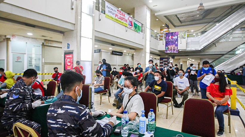 Pushidrosal Gelar Serbuan Vaksinasi Covid-19 - Bagian 3