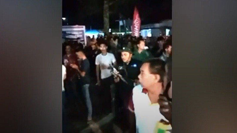 Massa Kepung Polsek Natal Desak Oknum Pegawai Lapas Aniaya Pelajar Diproses Hukum