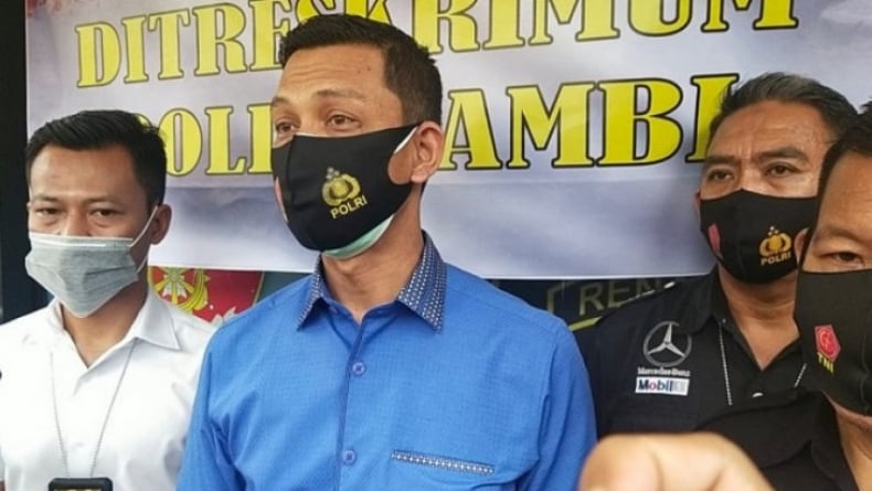 Polsek Sepuluh Koto Tanah Datar Bantu Polda Jambi Tangkap Penggelap Uang Rp2,8 Miliar