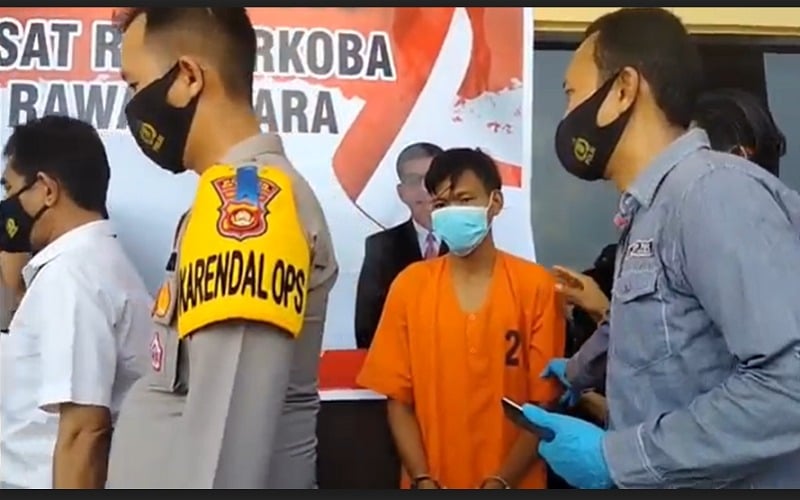 Pengedar Sabu di Muratara Ditangkap, 811 Gram Sabu Disita