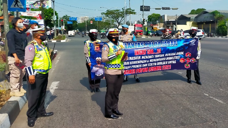 OPL 2021, Polda Jabar Kerahkan 2.000 Personel, Fokus Disiplin Prokes Pengendara