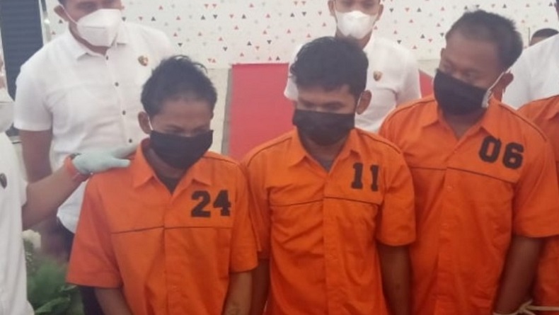 4 Perampok Tukang Becak di Medan Ditangkap, Satu Didor