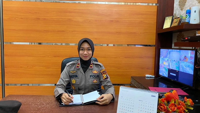 Kenalan dengan Kapolsek Cantik Berusia 23 Tahun, Andal di Reserse Kriminal