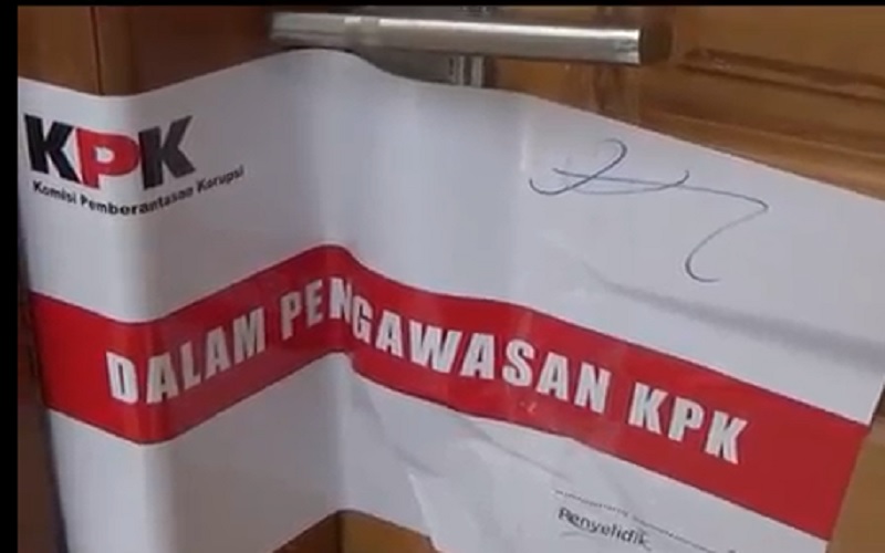 OTT KPK Bupati Kolaka Timur, Sejumlah Ruangan di Pemkab Disegel