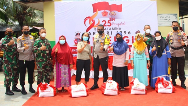Alumni Akabri 96 Gelar Vaksinasi Massal di Pesantren Assalam Manado