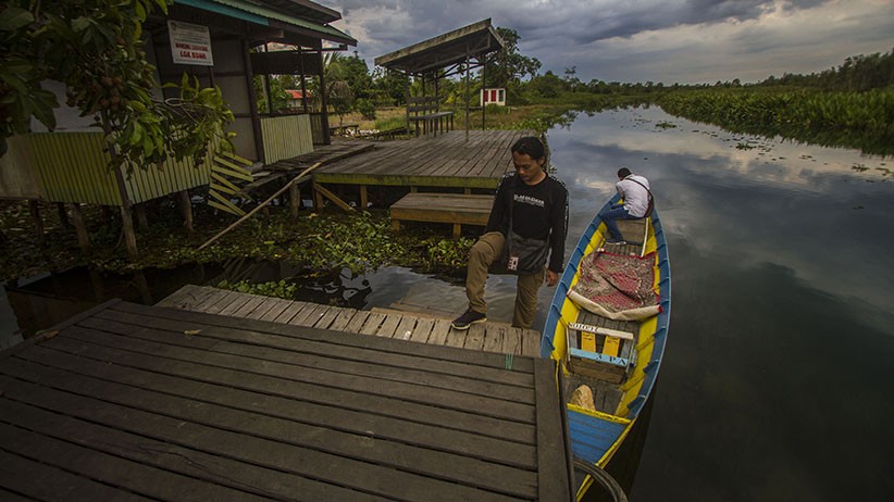 Wisata Religi ke Makam Datu Muning dengan Perahu Kelotok - Bagian 2