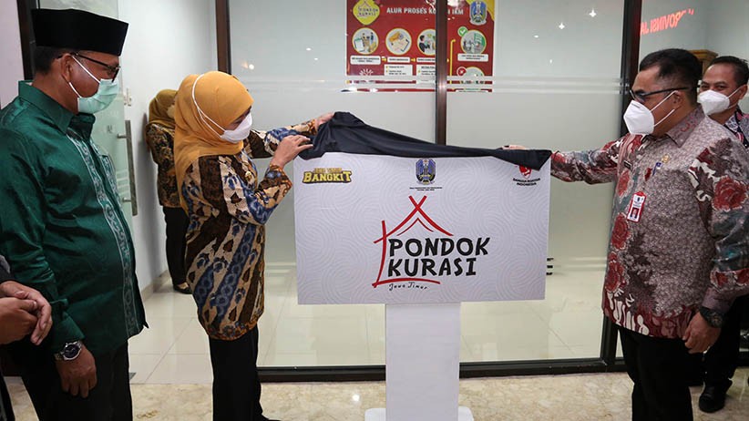 Gubernur Khofifah Resmikan Inovasi Pondok Kurasi dan Gerai BBI 360 Derajat - Bagian 1