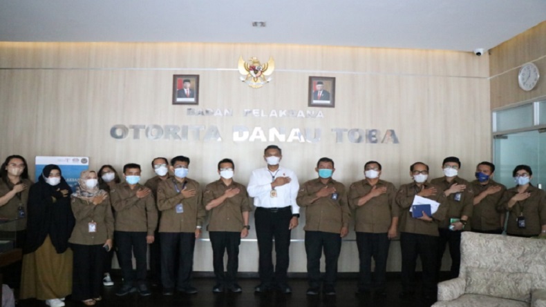 Cegah Korupsi dan Gratifikasi, Polda Sumut Sosialiasi ke Pegawai BPODT 