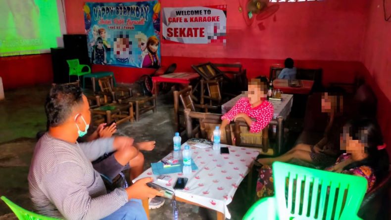 Kelabui Petugas dengan KTP Palsu, Pengelola Wisma dan 3 PSK di Bangka Diamankan Polisi 
