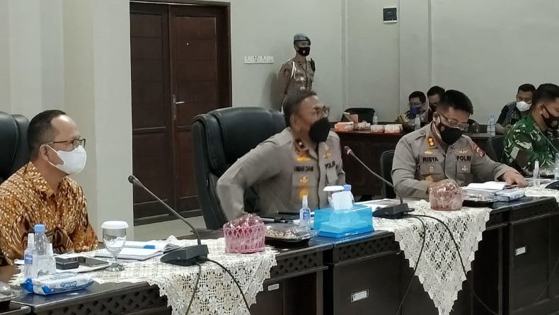 Percepat Vaksinasi Covid-19, Wakapolda Babel Minta Tingkatkan Kerja Tim