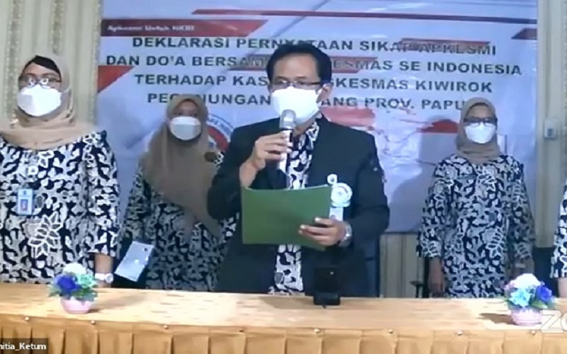 Puskesmas Diserang, Apkesmi Minta Panglima TNI-Kapolri Basmi KKB