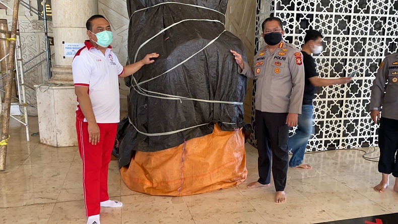 Mimbar Masjid Raya Makassar Dibakar OTK, Kamera CCTV Ditutup Pelaku