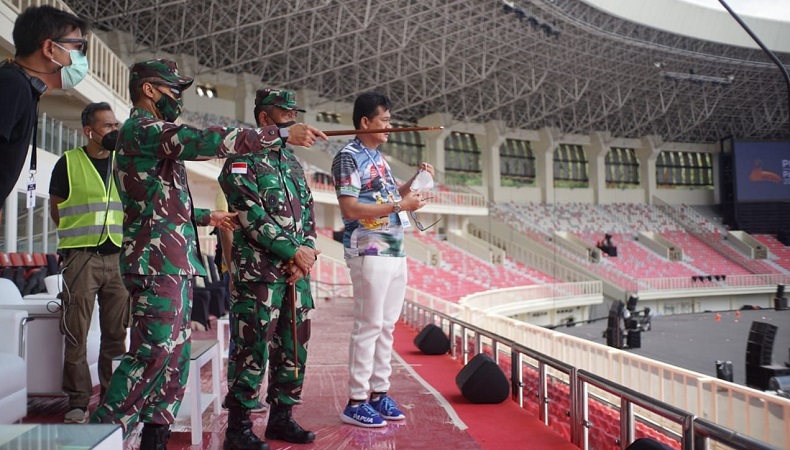 Jelang Pembukaan PON XX, Pangdam Cenderawasih Cek Kesiapan Pengamanan Stadion Lukas Enembe