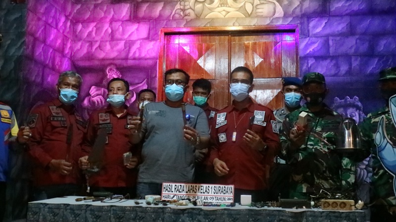 Geledah Lapas Kelas 1 Porong, Kanwil Kemenkumham Temukan Kompor hingga Gergaji 