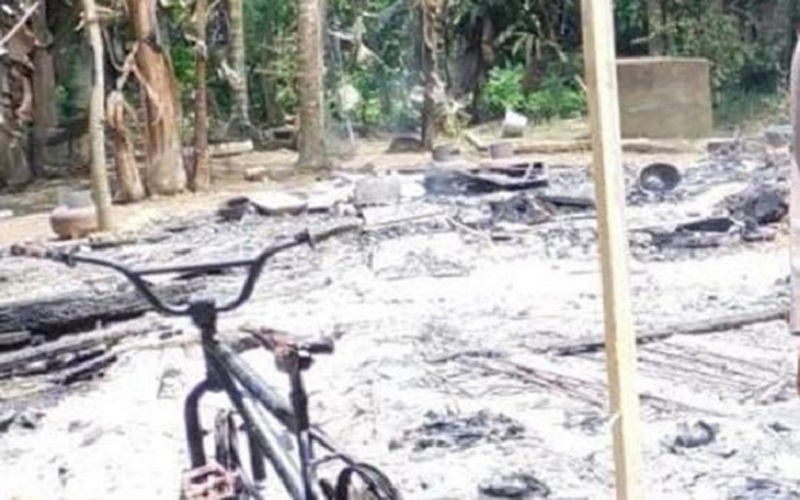 Heboh Pria di Aceh Utara Bakar Rumah Sendiri hingga Rata dengan Tanah