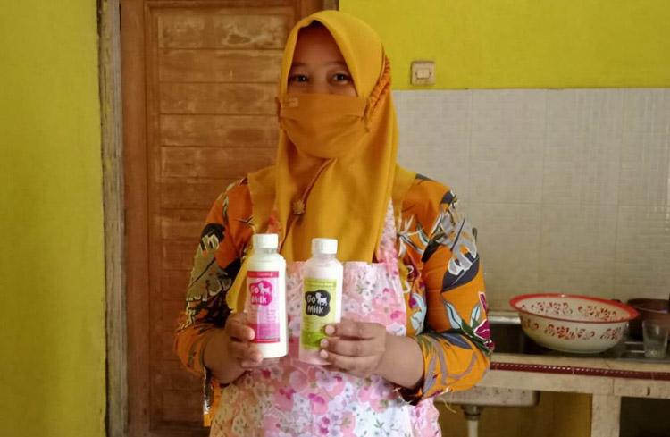 Kontes Kambing PE Sepi, Peternak di Bantul Sukses Kembangkan Susu Kambing Kemasan