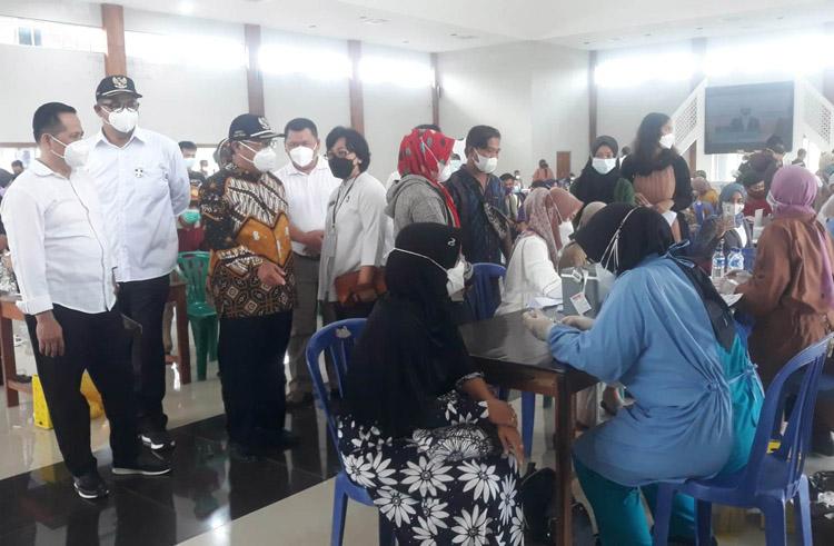 Kejar Target 75 Persen, Kejaksaan dan BUMD Kulonprogo Percepat Vaksinasi Covid-19