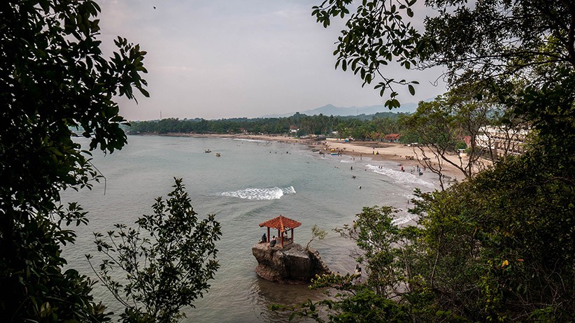 Geliat Wisata Pantai Carita, Dikunjungi 1.500 Orang saat Libur Akhir Pekan - Bagian 2