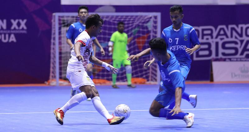 Futsal Pon Xx Papua 2021 Tuan Rumah Dan Jawa Barat Tembus Semifinal