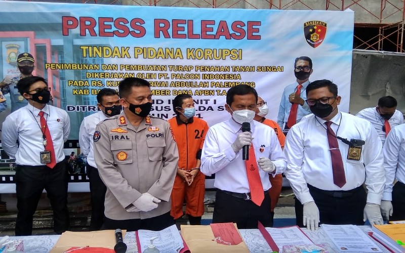 Korupsi RS Kusta, Polda Sumsel Tangkap PNS Kementerian dan Direktur Perusahaan