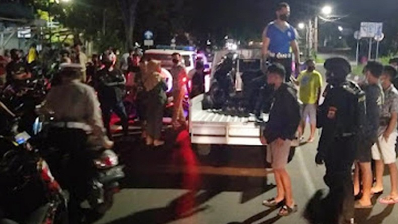 Operasi Patuh Samrat, 50 Motor Balap Liar Diamankan Polres Bitung
