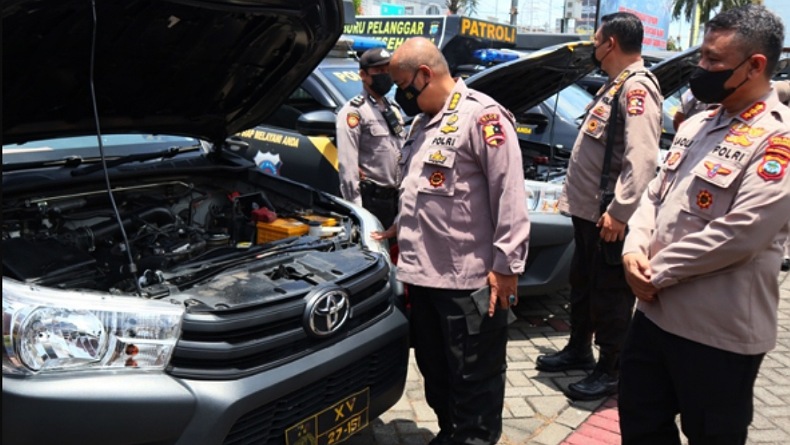 Mabes Polri Cek Kendaraan Dinas Polresta Manado, Ada Apa?