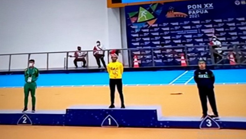 Atlet Sepatu Roda Muhammad Khadafi Sumbangkan Medali Pertama Sumut di PON Papua 