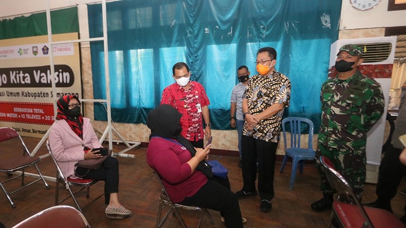 Percepat Herd Immunity, Pemkab Semarang Luncurkan Tim Vaksin Keliing - Bagian 2