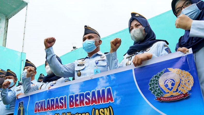 LPKA Gorontalo Deklarasi Bebas dari Halinar