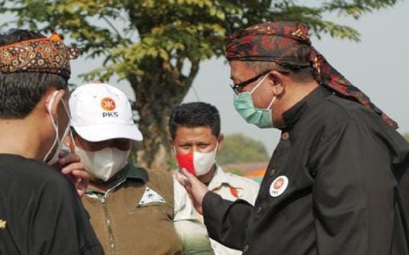 Gelar Peringatan HTN 2021 di Karawang, PKS Canangkan Gerakan Beli Padi Petani