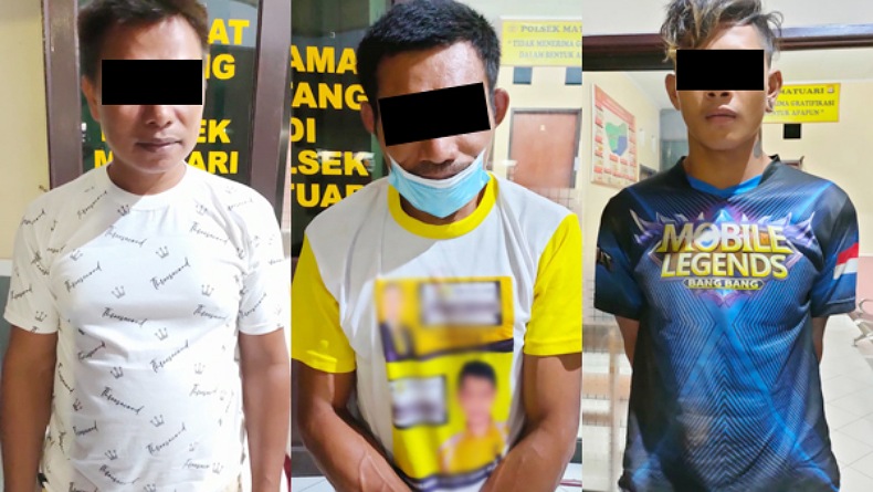 3 Pencuri Mesin Penetas Telur dan 27 Ekor Ayam di Bitung Ditangkap Polisi