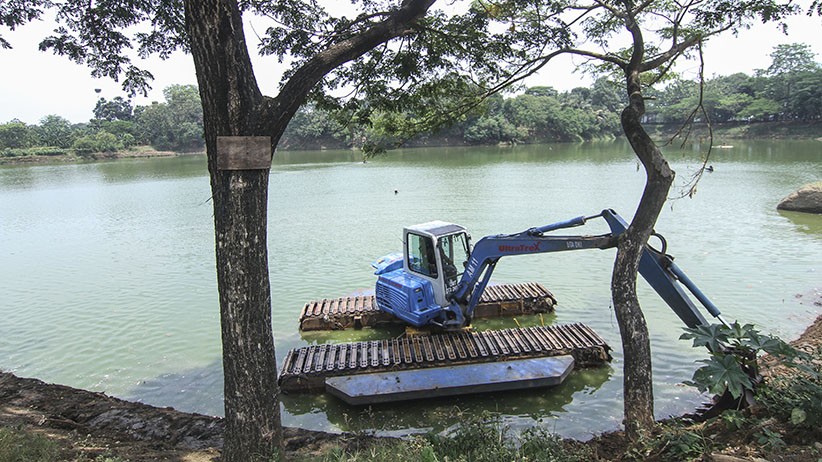Antisipasi Banjir, Waduk Tiu Cipayung Dibuat Sodetan - Bagian 1