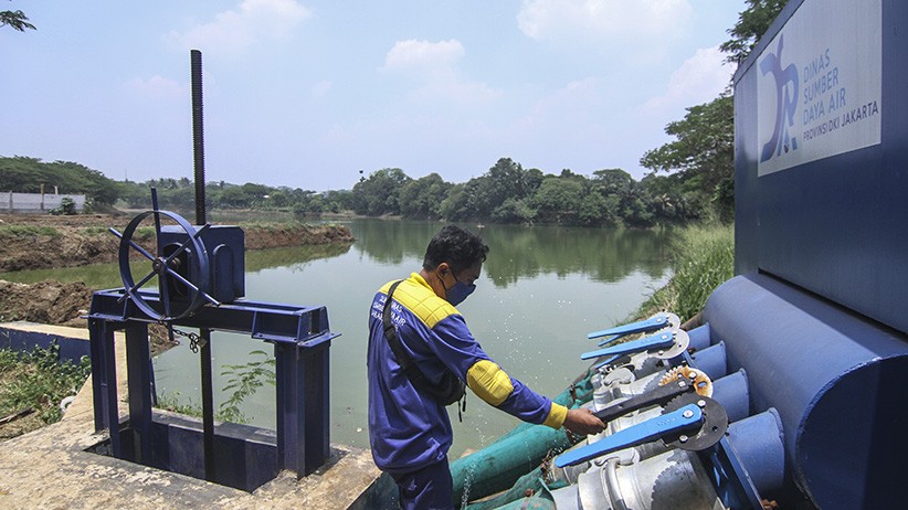 Antisipasi Banjir, Waduk Tiu Cipayung Dibuat Sodetan - Bagian 2