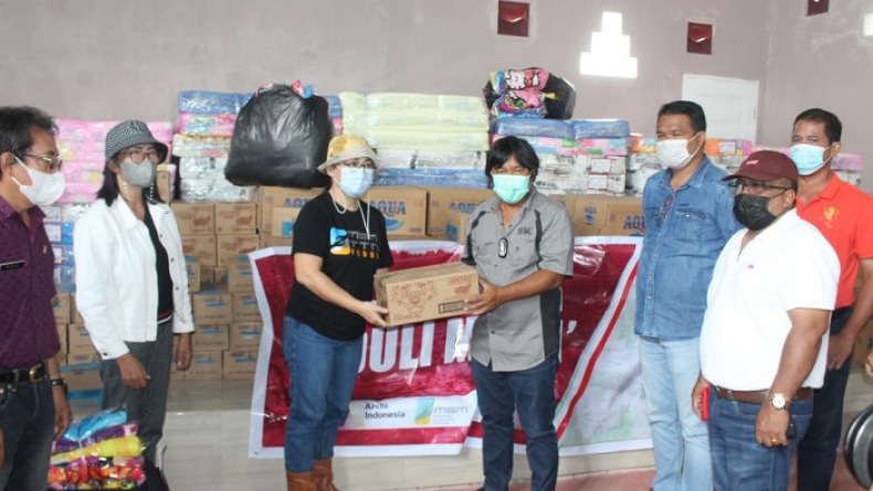 BPBD Minahasa Tenggara Pastikan Penyaluran Bantuan Tepat Sasaran