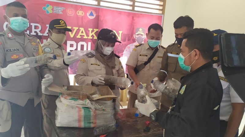 32 Ekor Biawak Ditemukan Petugas saat Patroli KM Bunda Maria