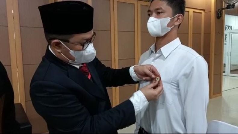 30 Purna Paskibra Bangka Selatan Tahun 2021 Ditetapkan Jadi Duta Pancasila