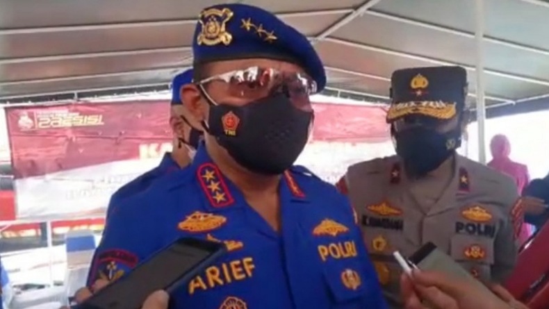 Tegas, Kabaharkam Ingatkan Anggota Jangan Main-Main Tangani Kejahatan di Laut Bali