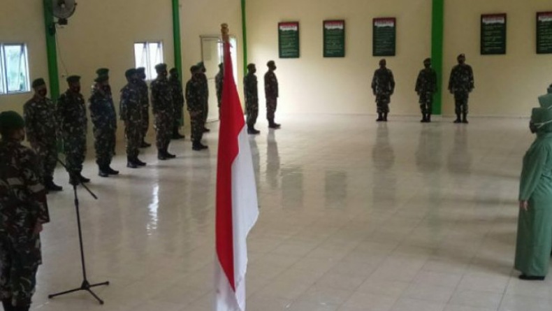 7 Personel Kodim 0414 Belitung Naik Pangkat, Ini Daftar Namanya