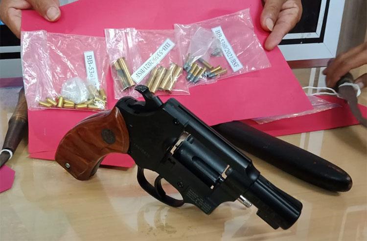 Simpan Pistol Rakitan, Keamanan Kafe di Bantul Ditangkap Polisi