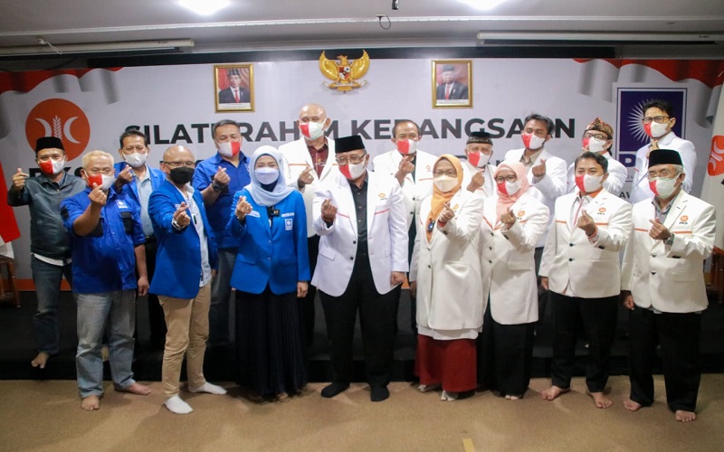 PKS dan PAN Jabar Semakin Mesra di Agenda Silaturahmi Kebangsaan