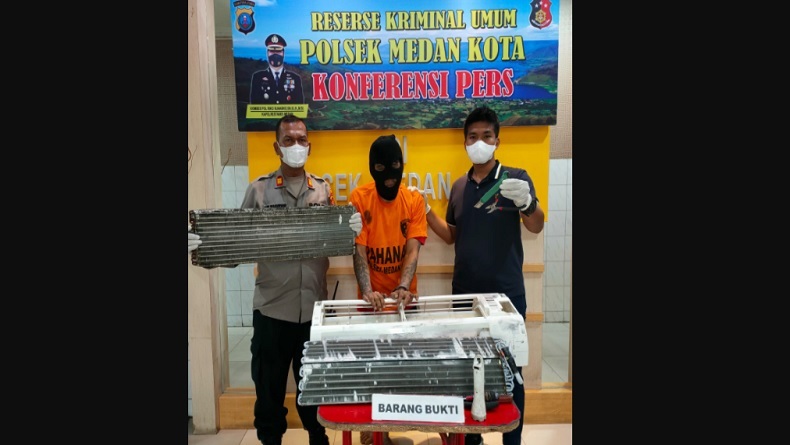title Pencuri AC di Jalan Mangkubumi Medan Ditangkap Pencuri AC di Jalan Mangkubumi Medan Ditangkap